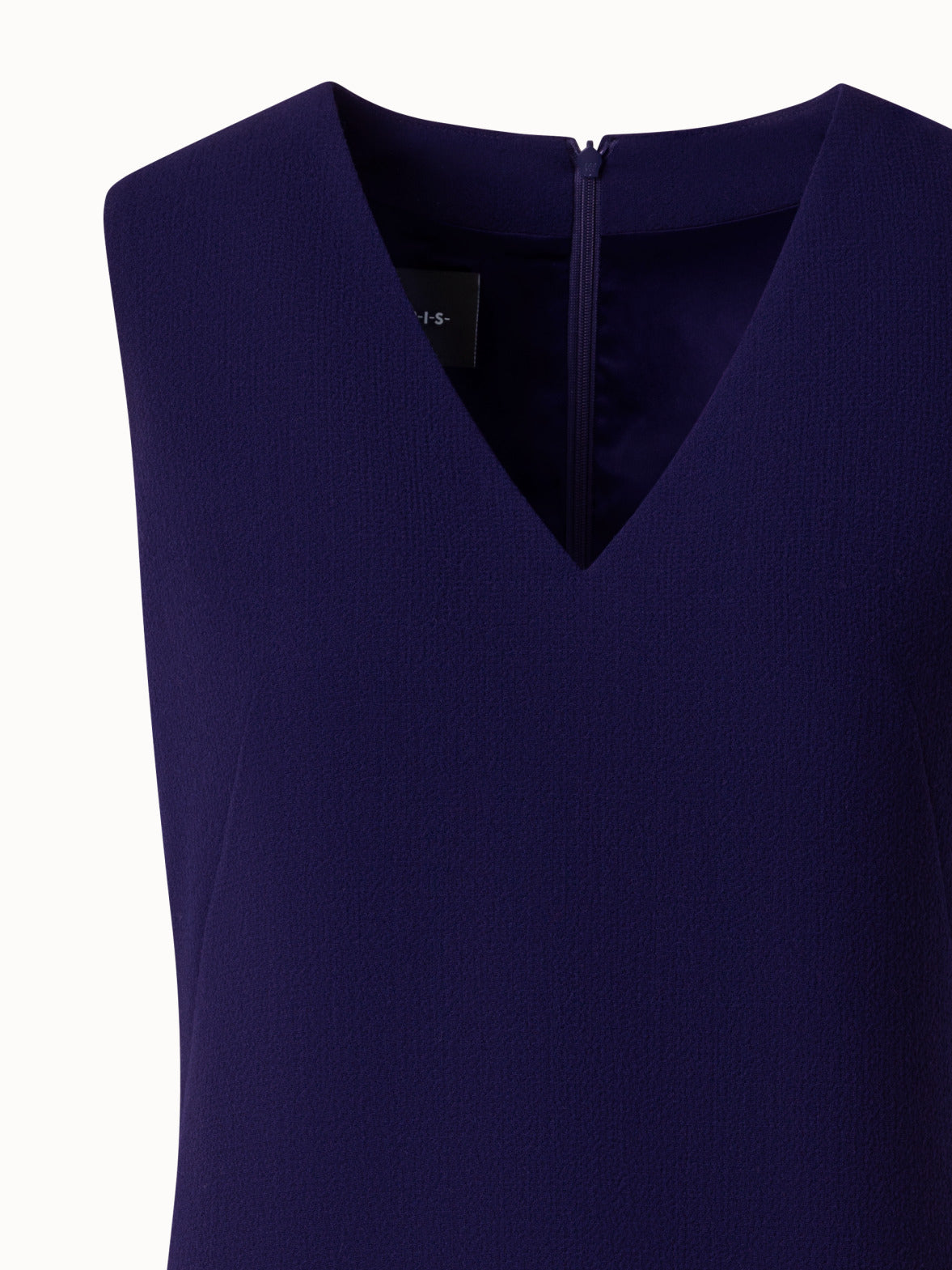 Sheath Dress in Wool Cr¨ºpe Double-Face