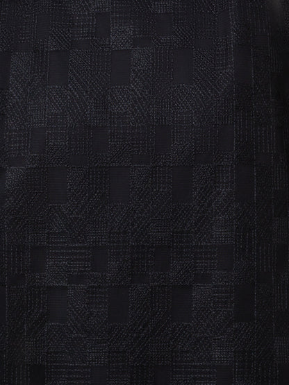 Shirt Dress in Lizzy Grid Embroidery