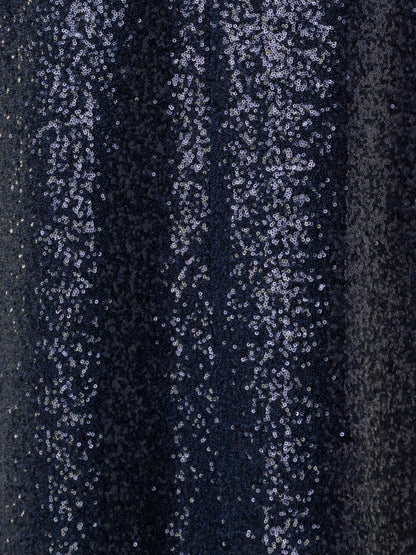 Evening Gown with Sequins on Jersey