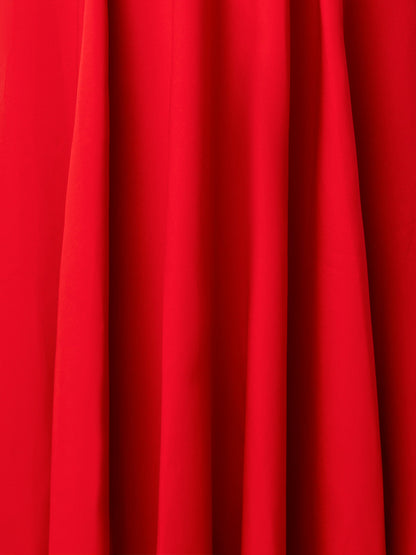 Long Silk Evening Dress with Long Sleeves