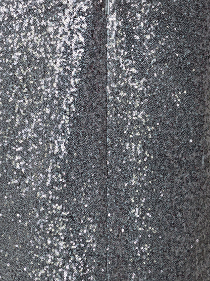 Sequin Cocktail Dress with Long Volume Sleeves