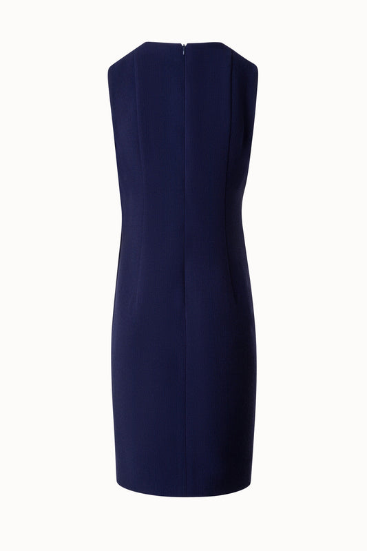 Sheath Dress in Wool Cr¨ºpe Double-Face
