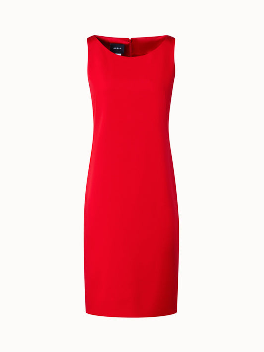 Silk Cr¨ºpe Sheath Dress