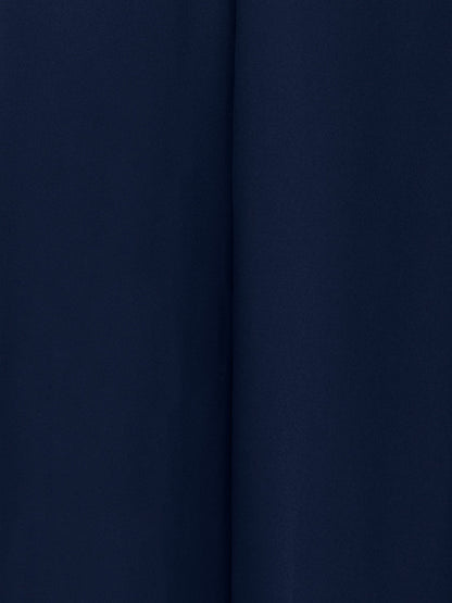 Sleeveless Midi Dress with Bust Side Pleat