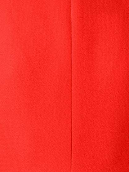 A-Line Wool Cr¨ºpe Double-Face Sheath Dress